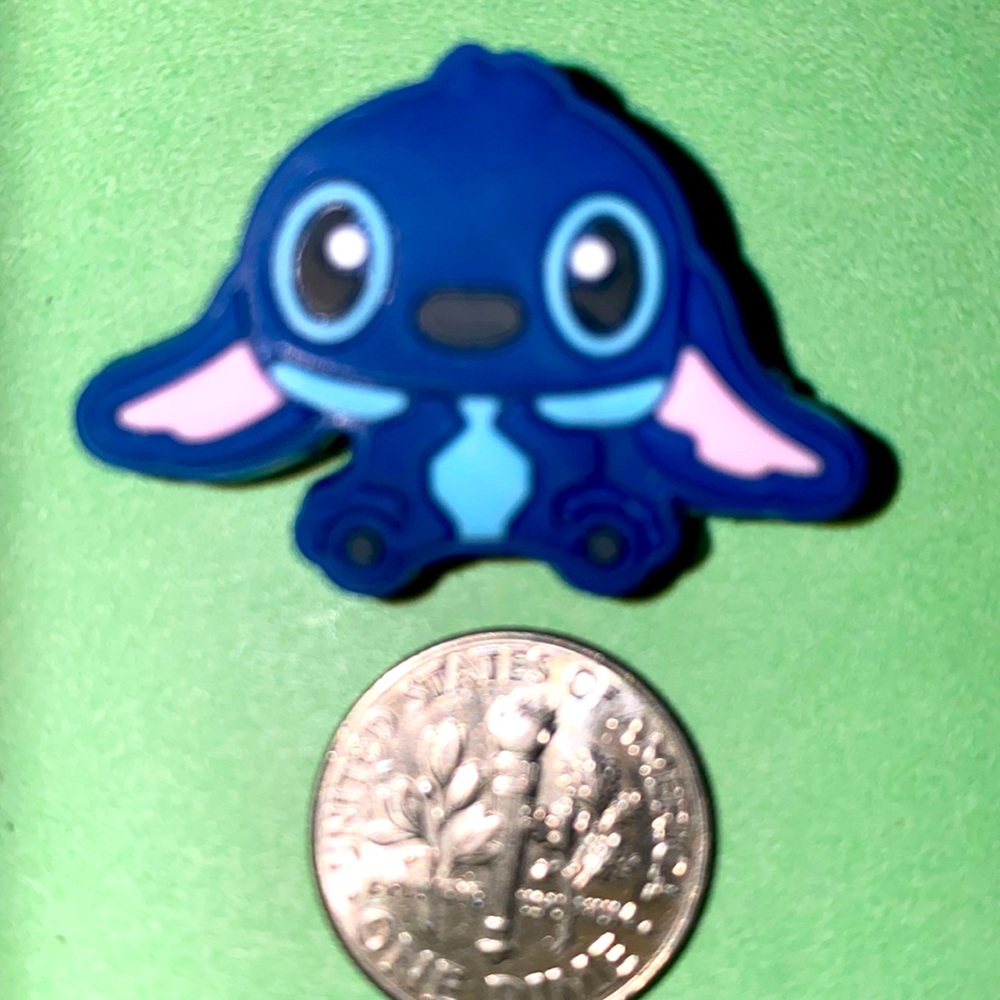 (10 for $15) Lilo & Stitch Innocent looking The Movie Croc Shoe Charms
